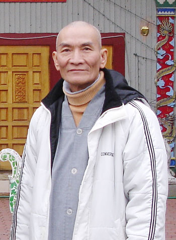 Thich Nguyen Kim about 2006 at Lien Hoa Temple, Olympia, Wash.
