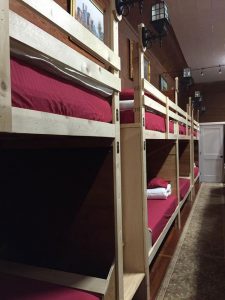 Bunks are ready for retreatants.