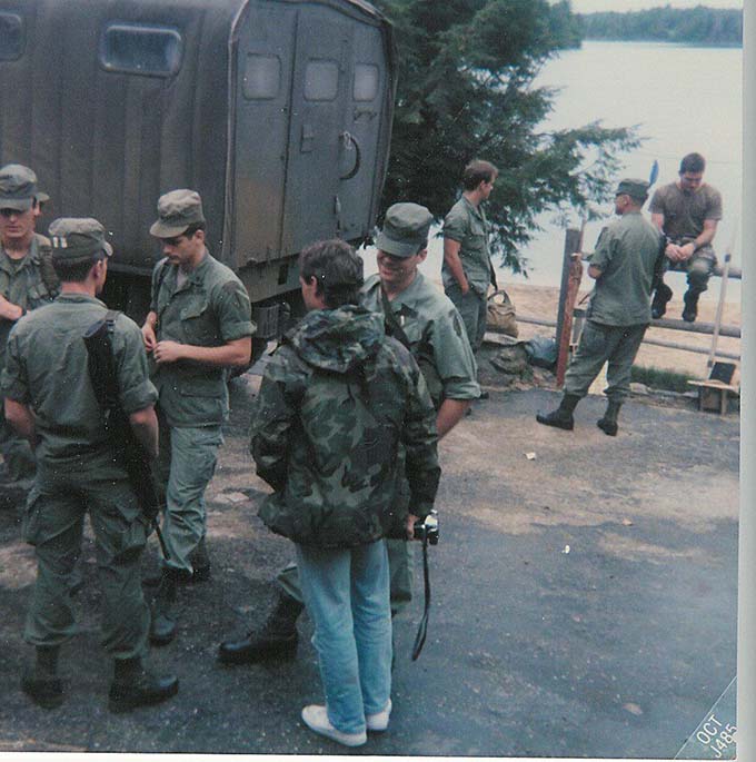 Warriors on their way to the month-long silent vipassana-inspired meditation retreat.