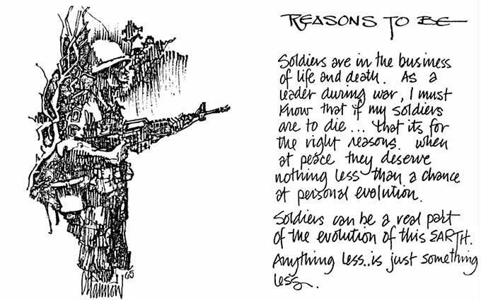 Claiming soldiers’ right to grow spiritually.