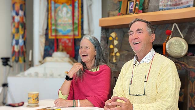Qapel and Sensei teaching an online course