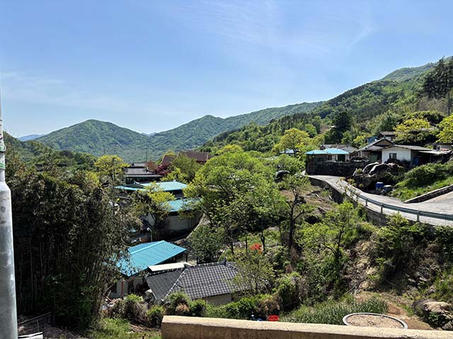 Residences in Pia Valley, Gurye-gun, South Korea