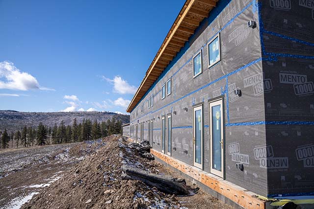A closer look at a three-year retreat building