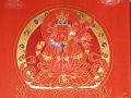 Elliott is currently working on a Red Chenrezig thangka