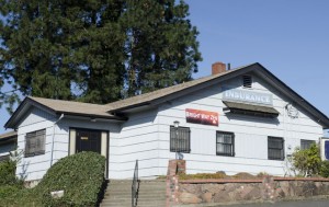 The zendo, on the west edge of Portland, also houses an insurance company