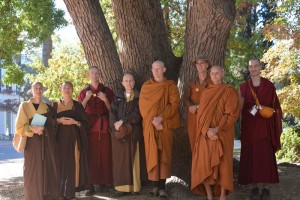 Monks from many traditions attended the gathering this year