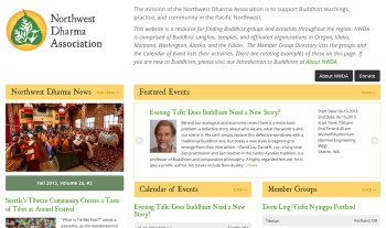 New NWDA home page