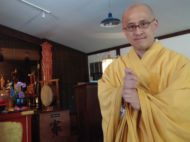 Taijo Imanaka, one of two Buddhist delegates to the council, and head priest at the Seattle Koyasan Buddhist Temple