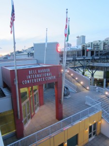 The conference was held at the Bell Harbor International Conference Center, on Seattle’s waterfront