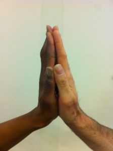 No matter our color, we touch one another