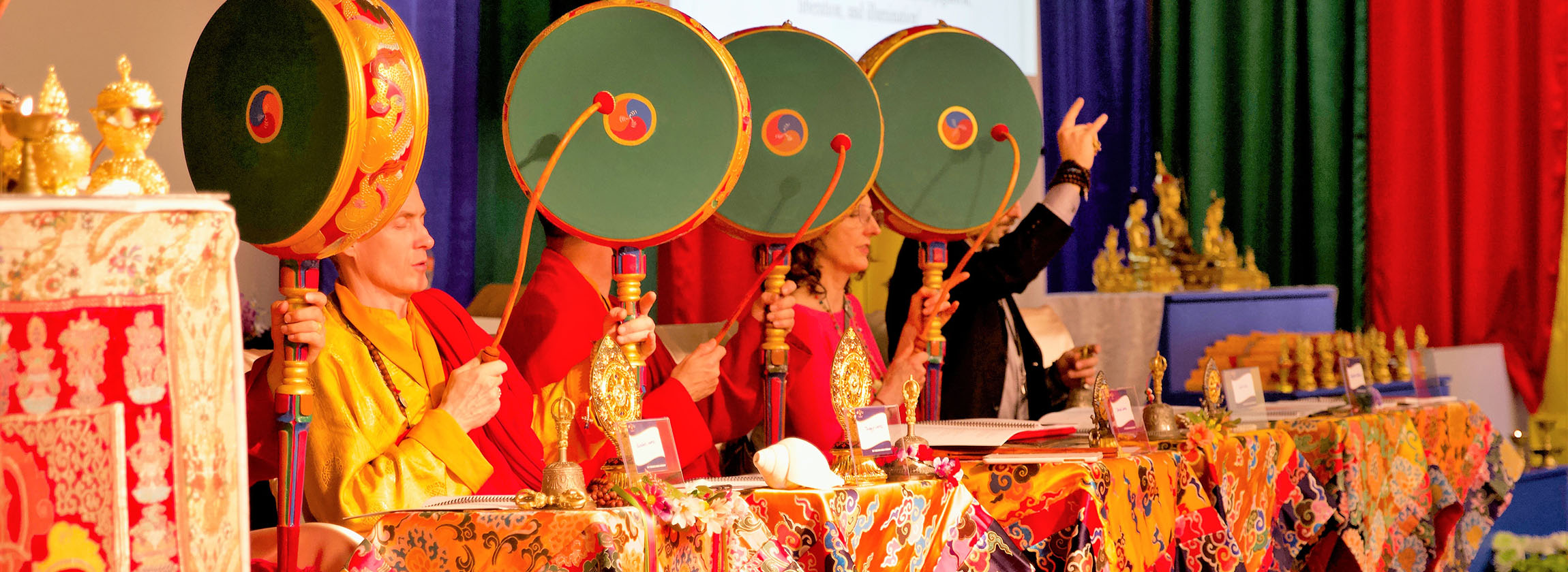 Tibetan practitioners from around the world journeyed to Portland to accomplish a spectacular and powerful Drubchen, one of the Nyingma tradition’s most ancient practices