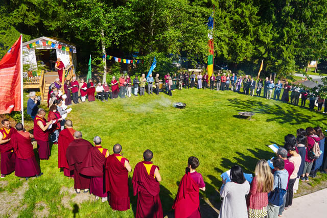 Consecration of Phagtsok Gendun Choling TempleBrings Essence of Tibetan ...