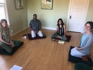 Seattle Mindfulness Center therapists Teresa Williams, John Guy, Neha Chawla and Mary Roy, have advice to offer on taking in the news.