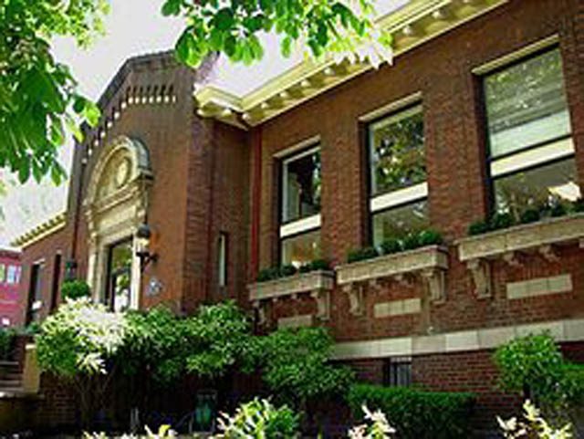 The historic Carnegie Library building, where the Portland Shambhala Center has been for 20 years located in inner southeast Portland