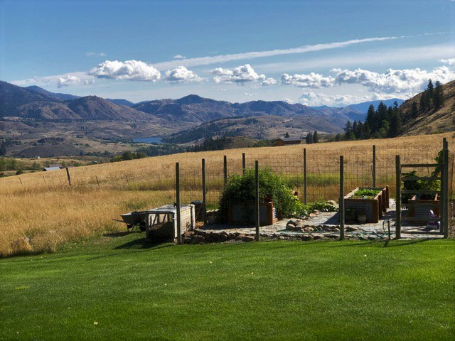 The Methow Valley offers vast views for outdoor sits, such as from Janice Dickinson’s yard where we sat Sept. 9
