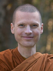 Tan Nisabho, a U.S,-born Buddhist monk ordained in the Thai forest tradition in 2013. He currently lives in Seattle as part of the Clear Mountain Monastery project
