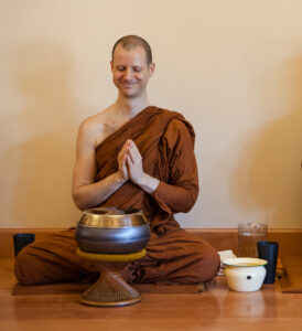 Ajahn Kovilo, a U.S.-born monk ordained at Abhayagiri in 2010, plans to live and practice at Clear Mountain Monastery