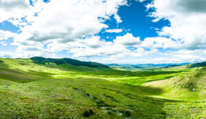 A view of the beautiful Namchak Retreat Ranch, in western Montana