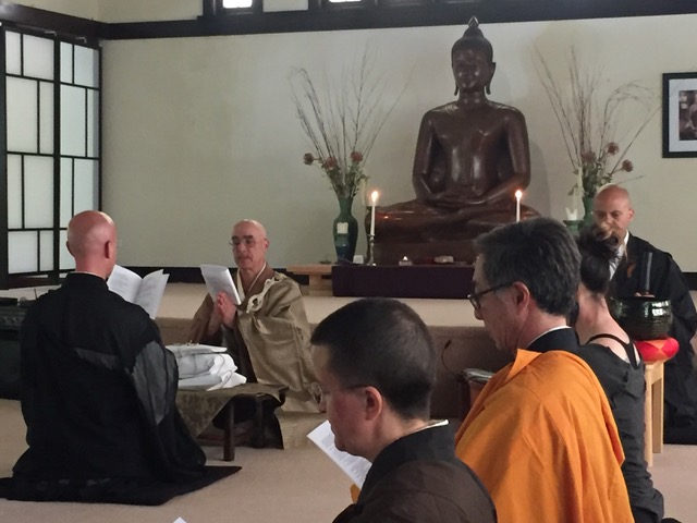 A Portland Zen teacher made full temple priest, an Osho