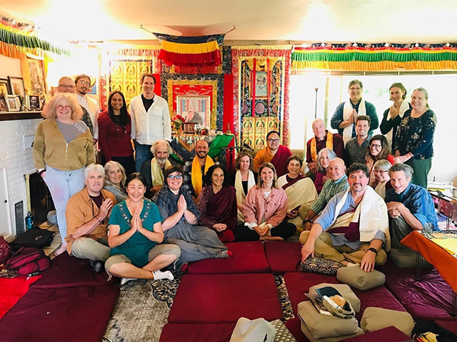 Adzom Rinpoche teachings, with Jampal present, summer 2018