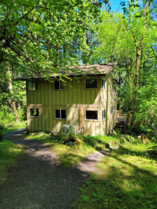 Alder Lodge, which for many years has housed retreatants, is receiving new siding and energy-efficient windows