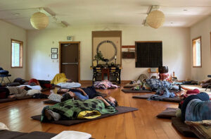 An Enso House caregiver retreat, at nearby Tahoma Monastery