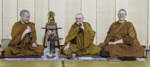 Ayya Suvijjana Bhikkhuni is guest speaker, with Ajahn Nisabho Bhikkhu and Ayya Niyyanika Bhikkhuni, at Clear Mountain Monastery in Seattle