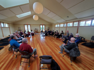 Gatherings of regional Buddhist teachers, like this one in Portland in 2023, is one of NWDA's contributions to the community.