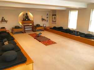 Today this beautiful zendo is  at the heart of the  Olympia Zen Center