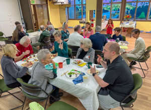 The Climate Action Group hosted a ‘Potluck for the Planet’ in the North Room