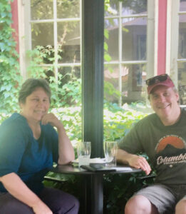 Tisdale and Metzger, during a conversation over lunch in Portland